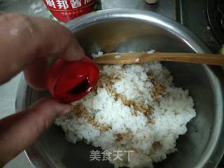 杂蔬炒饭的做法步骤：1