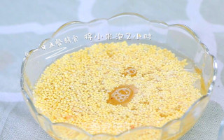 小米豆腐虾仁丸 宝宝健康辅食，高蛋白的补钙丸子的做法步骤：2