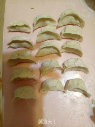 角瓜鸡蛋虾皮饺的做法步骤：4