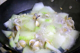  冬瓜蛤蜊汤的做法步骤：4