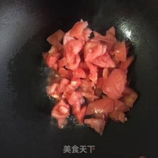 番茄炒虾仁 的做法步骤：6
