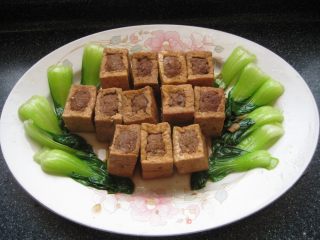酿豆腐的做法步骤：12