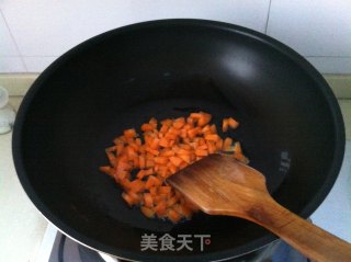 菜炒饭的做法步骤：3