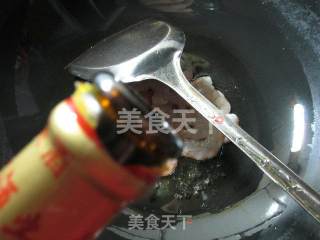 雪菜虾仁蚕豆羹 的做法步骤：2