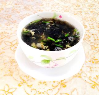 【紫菜蛋花汤】--简单不失美味快速汤的做法步骤：6