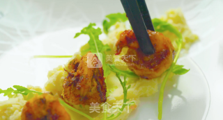 泰式煎虾佐土豆泥的做法步骤：5