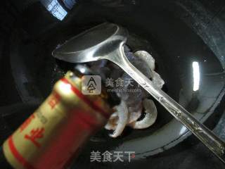 咖喱虾仁白菜的做法步骤：2