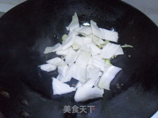 白菜虾皮炖豆腐的做法步骤：9