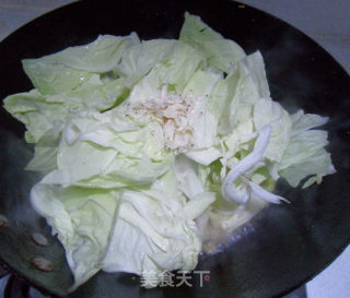 白菜虾皮炖豆腐的做法步骤：11