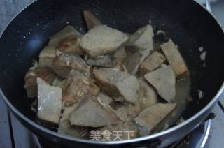 奉化芋艿烧虾皮的做法步骤：9