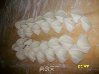 ✿小白菜鲜肉水饺✿的做法步骤：15