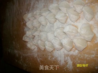 ✿小白菜鲜肉水饺✿的做法步骤：16