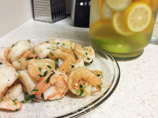 异国风情 —— 青柠香菜虾仁 （Cilantro Lime Shrimp）的做法步骤：10