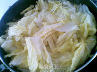 【一个人哒午餐】鲜香大白菜的做法步骤：6