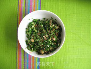韭菜虾仁猪肉饺子的做法步骤：6