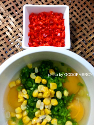 江湖秘籍-神速菜-养颜瘦身的鸡蛋烩虾仁银鱼豌豆玉米粒的做法步骤：15