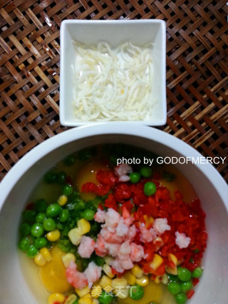 江湖秘籍-神速菜-养颜瘦身的鸡蛋烩虾仁银鱼豌豆玉米粒的做法步骤：18