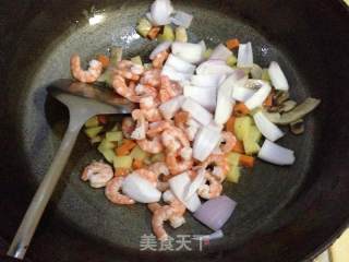 【咖喱土豆虾仁】----鲜美爽口的做法步骤：6