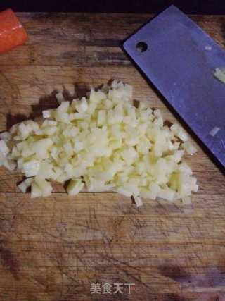 蔬菜虾皮土豆泥的做法步骤：2