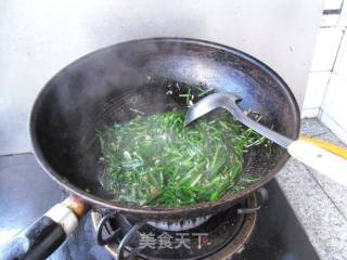 鲜味韭菜的做法步骤：6
