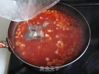 番茄鲜虾饭的做法步骤：9
