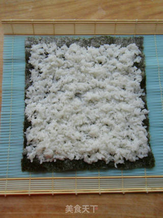虾仁寿司（紫菜包饭）的做法步骤：13