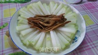 黄花菜冬瓜的做法步骤：4