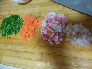 韭菜虾仁肠粉——白如雪 薄如纸 香滑可口的做法步骤：4