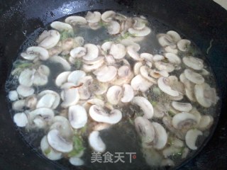 鲜美双胞菇汤的做法步骤：6