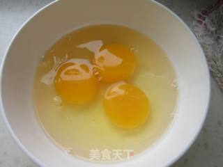 韭苔虾仁炒鸡蛋的做法步骤：3