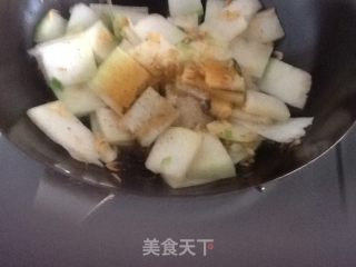 冬瓜炒虾皮的做法步骤：6