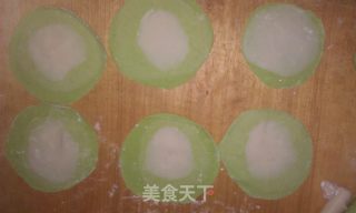 翡翠蒸饺的做法步骤：15