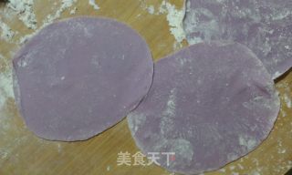 紫色鞋形蒸饺的做法步骤：15