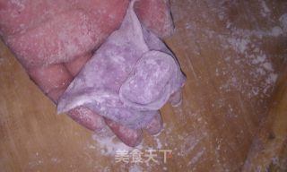 紫色鞋形蒸饺的做法步骤：18