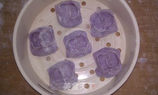 紫色鞋形蒸饺的做法步骤：20