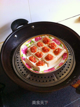 煎酿豆腐的做法步骤：4