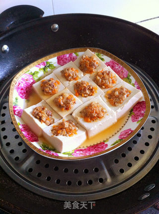 煎酿豆腐的做法步骤：5