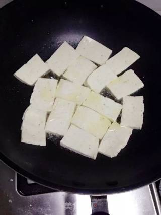 韭菜虾皮豆腐的做法步骤：3