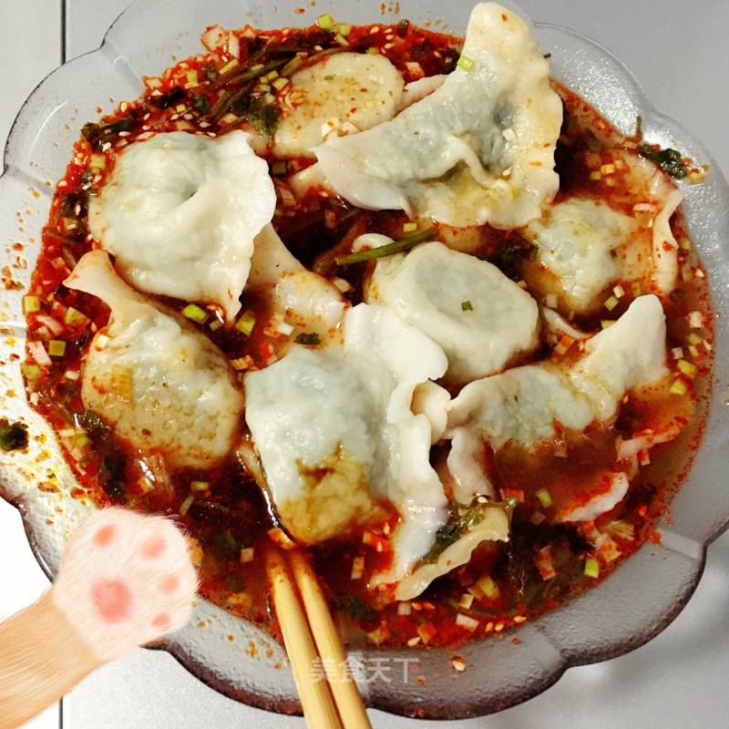 【西安】酸汤白菜素饺子的做法