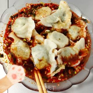 【西安】酸汤白菜素饺子的做法步骤：7