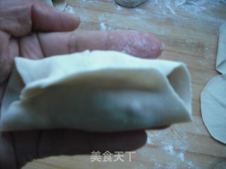 春季养生美食——三鲜锅贴的做法步骤：8