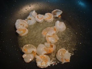 玉子豆腐炒虾仁的做法步骤：6