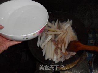 虾仁豆腐萝卜汤的做法步骤：5