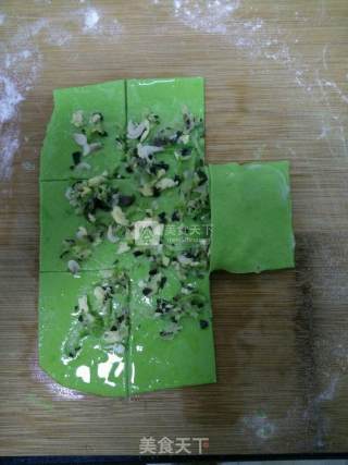 绿色千层馅饼的做法步骤：5