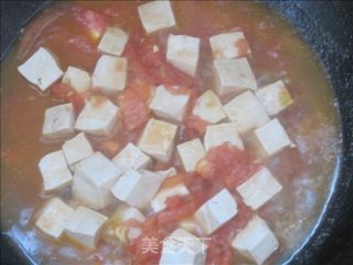 茄汁杂蔬炖豆腐的做法步骤：8