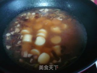 跟老杨学做菜——虾仁日本豆腐汤的做法步骤：7