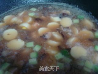 跟老杨学做菜——虾仁日本豆腐汤的做法步骤：11