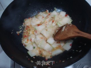 海米冬瓜的做法步骤：3