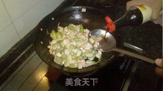 杏鲍菇丝瓜豆腐汤的做法步骤：8
