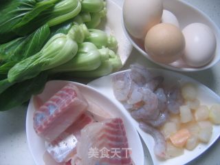 【鲁菜】芙蓉三鲜鱼丸的做法步骤：1